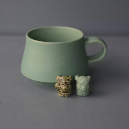 マグさまご購入品 リメイク鉢 取手付き丸鉢 クラシックストロベリー  